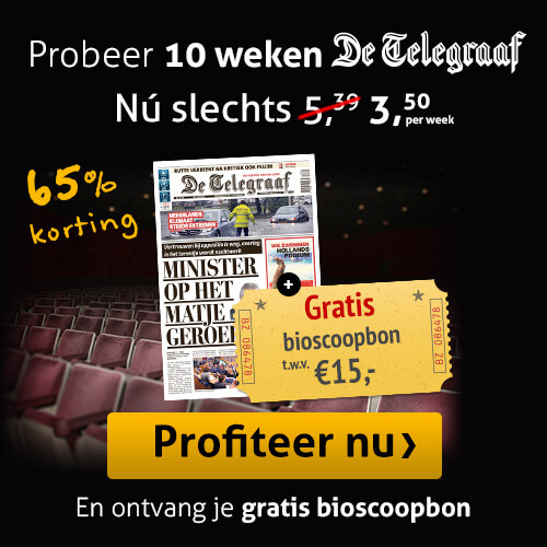 Telegraaf Nu gratis naar bioscoop met de Telegraaf