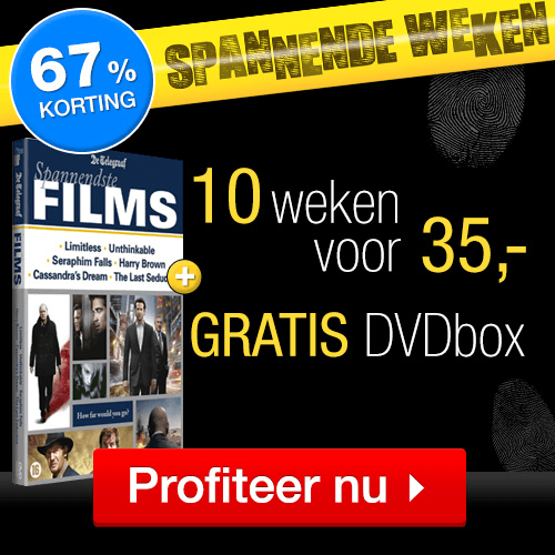 Telegraaf DVD box gratis bij Telegraaf