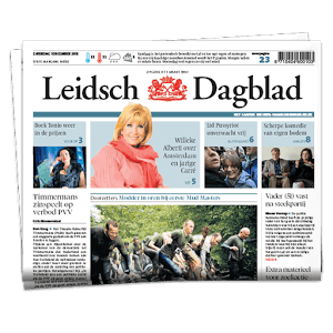 leidsch dagblad voorpagina