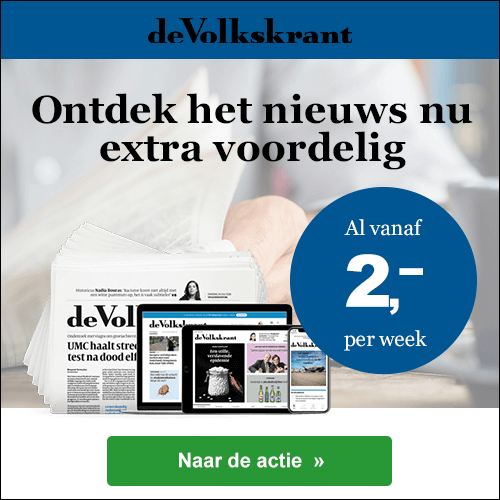 de Volkskrant digitaal basis kortingsactie