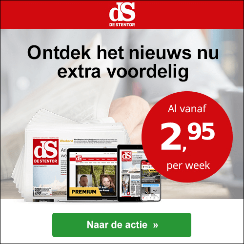 de stentor zaterdag weekend kortingsactie