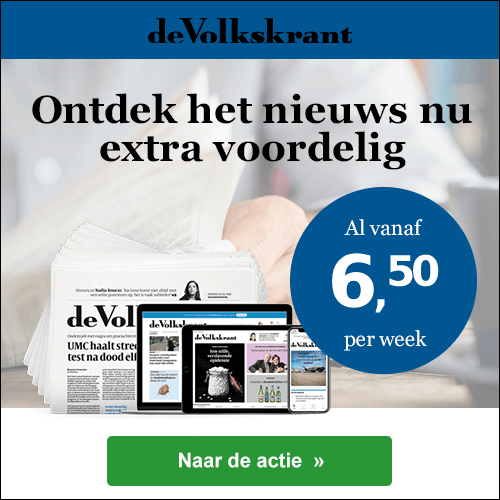 de Volkskrant kortingsactie