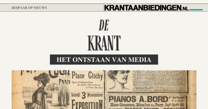 Krant geschiedenis