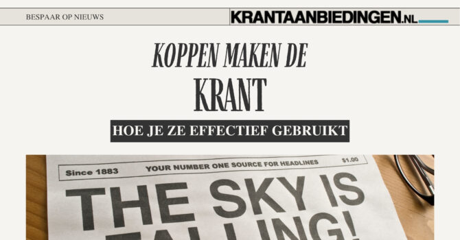 Krantenkoppen