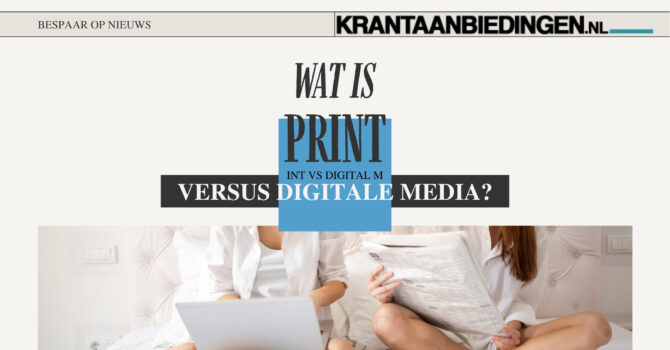 print vs digitale media