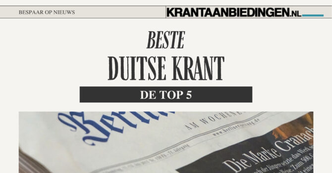 Beste Duitse krant