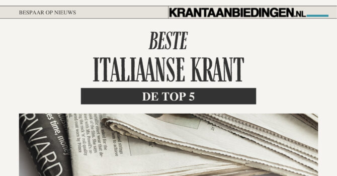 Beste Italiaanse krant