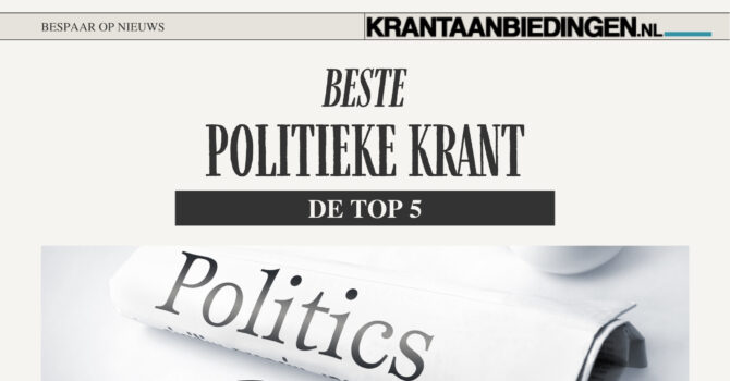 Beste politieke krant