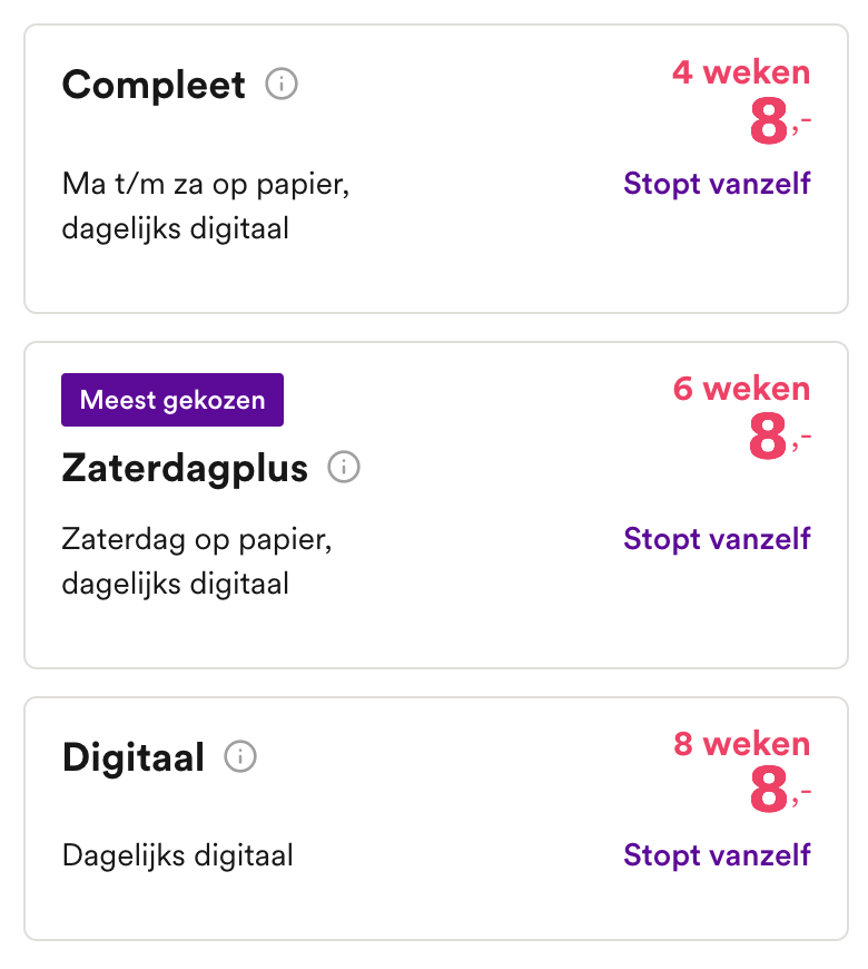 AD actie
